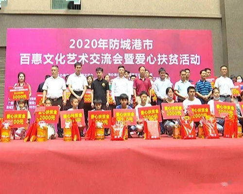 藝術傳溫情 愛心助脫貧——2020年防城港百惠文化藝術交流暨愛心扶貧活動策劃紀實
